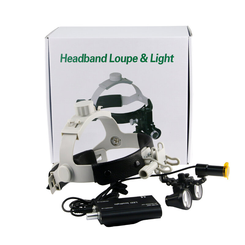 5w dental led head light lâmpada para lupas binoculares brilho local ajustável laboratório dental farol cirurgia led farol cirúrgico
