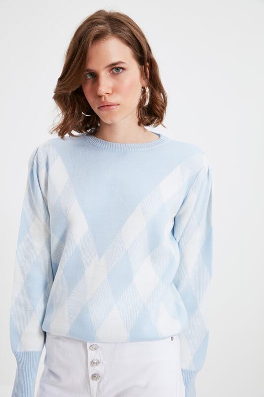 Trendyol Jacquard Knitwear Sweater TWOAW22KZ0747
