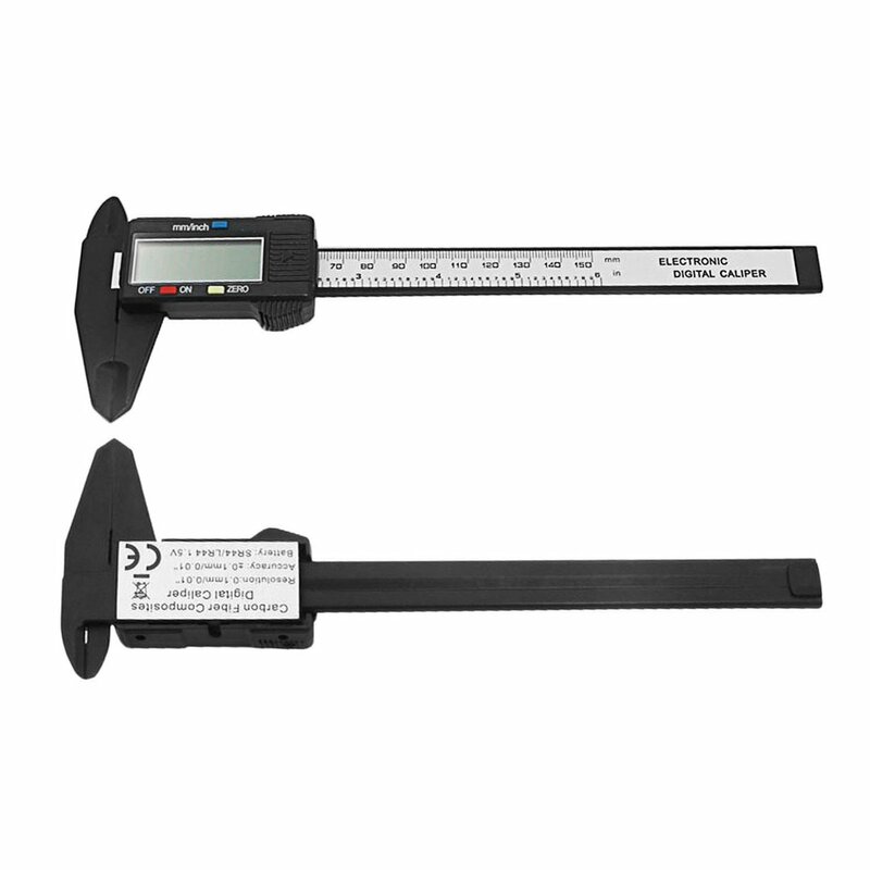 Elektronische Digitale Display Schuifmaat 0-150Mm Digitale Meetinstrument Interne Diameter Externe Diameter Plastic