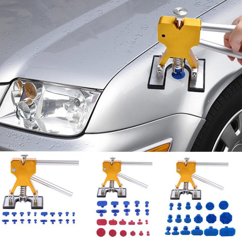 Auto Car Repair Tool Body Repair Puller Remove Dents Car Dent Glass Body Puller Dent Removal Tool Kit For Automotive Car Body