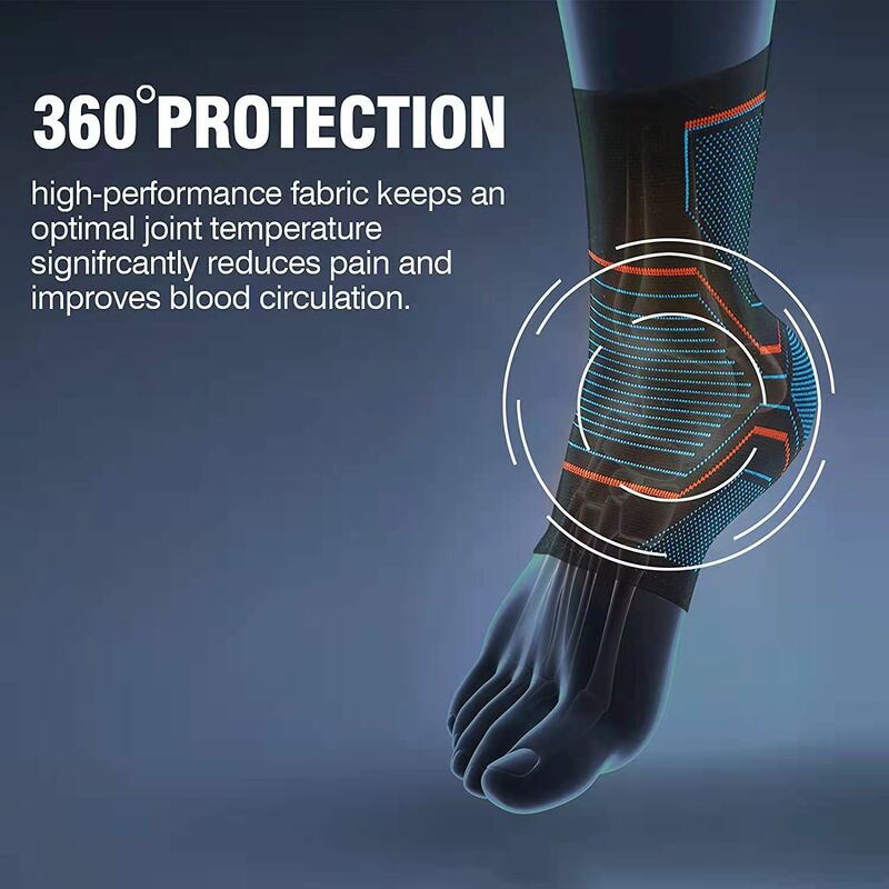 足首プロテクターは怪我の回復に適しています、キルト腱サポート、足底筋膜炎、足首の捻挫保護、関節痛