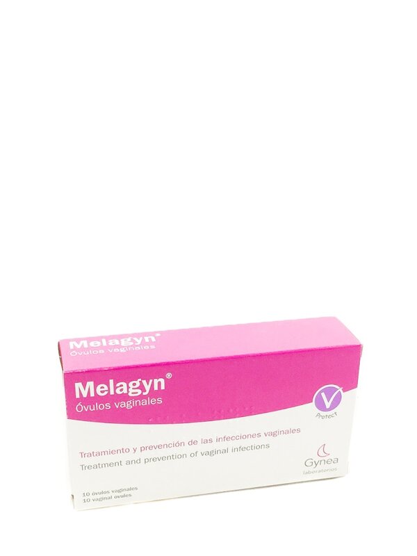 Melagyn 10 ovulos vaginales Tratamiento y prevención de las infecciones vaginales