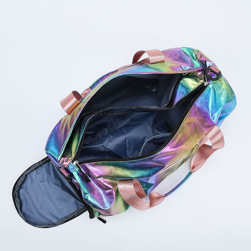 YILIAN torba podróżna moda fitness sportowy torba damska suchej mokrej oddzielne wodoodporna niezależna pozycja buta torba treningowa