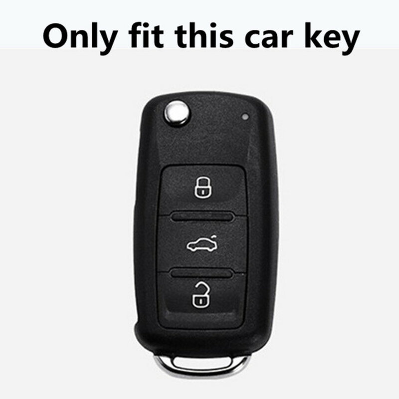 Чехол для автомобильного ключа, чехол для ключа для Volkswagen VW Golf 3 4 5 6 mk4 mk6 Passat b5 b6 b7 b8 cc Polo Tiguan mk2 Touran Jetta 6 Bora mk6