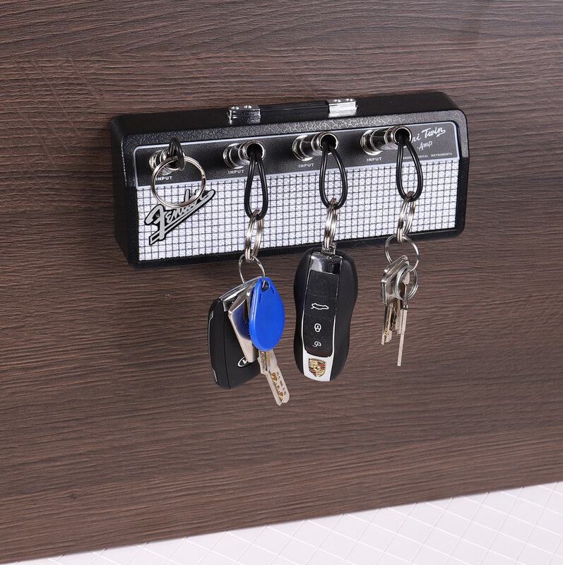 Держатель для ключей «стена», металлический гитарный держатель для ключей, усилитель в винтажном стиле, украшение для дома, дропшиппинг