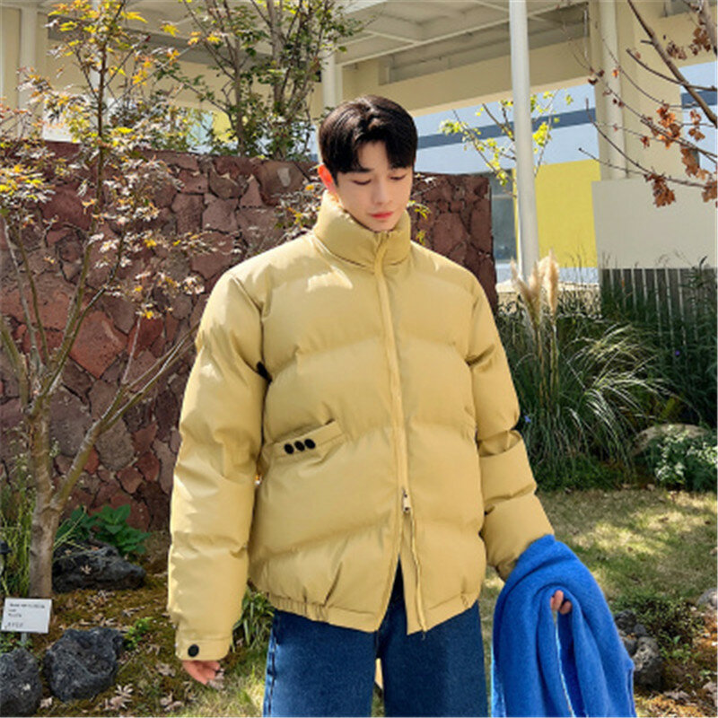 Casual เสื้อโค้ทเด็กผู้หญิงเกาหลีผู้ชายออกแบบลำลองหลวม Outwear เด็กคอตั้งเสื้อแขนยาวสั้น Overcoat Man เสื...