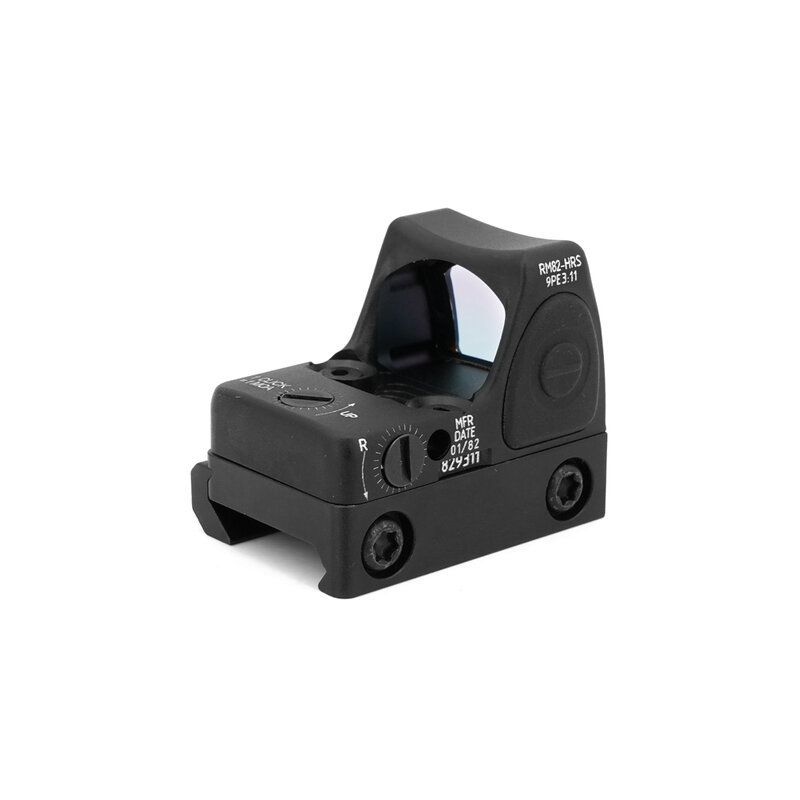 HOLY WARRIOR RMR HRS 1x Reflex Red Dot Sight Adjustable LED 6.25 MOA With Glock Mount And Rifle 1913 Picatinny Mount