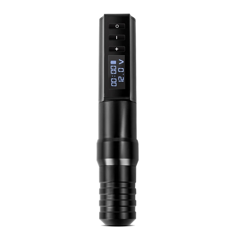 Professional Wireless Tattoo Machine Gun Pen With Portable Power Coreless Motor Digital LED Display For Body Art