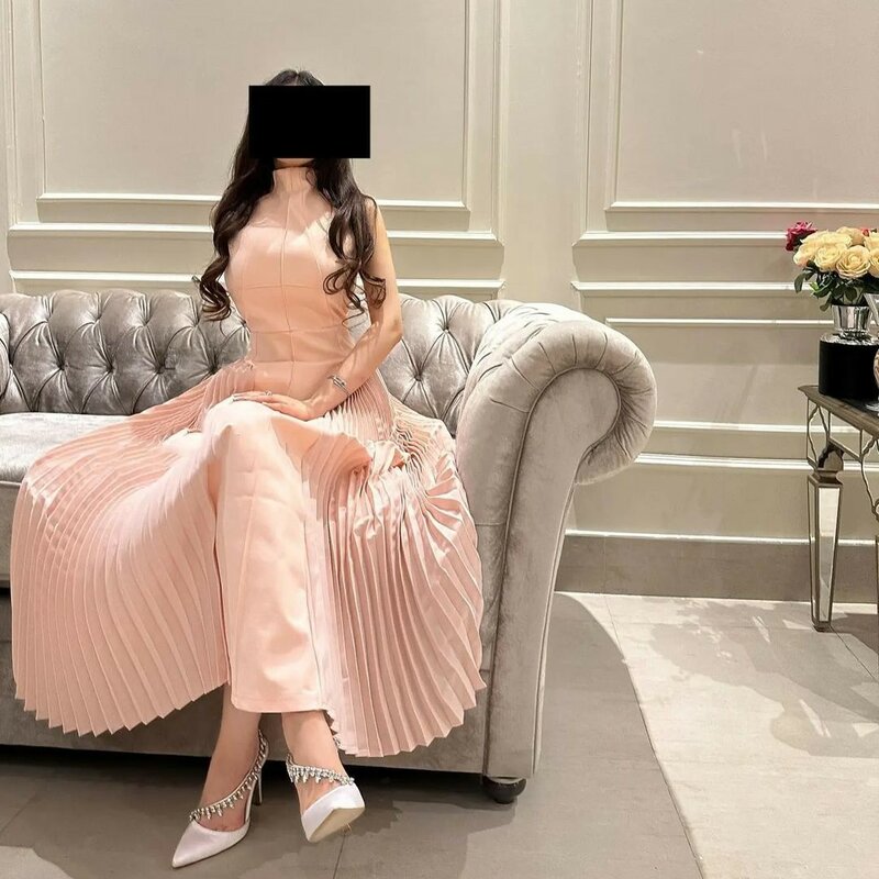 Light Pink Prom Dresses Special Occasion Banquet Club A line Vestidos De Fiesta Formal Party Dress Evening Dress 2023