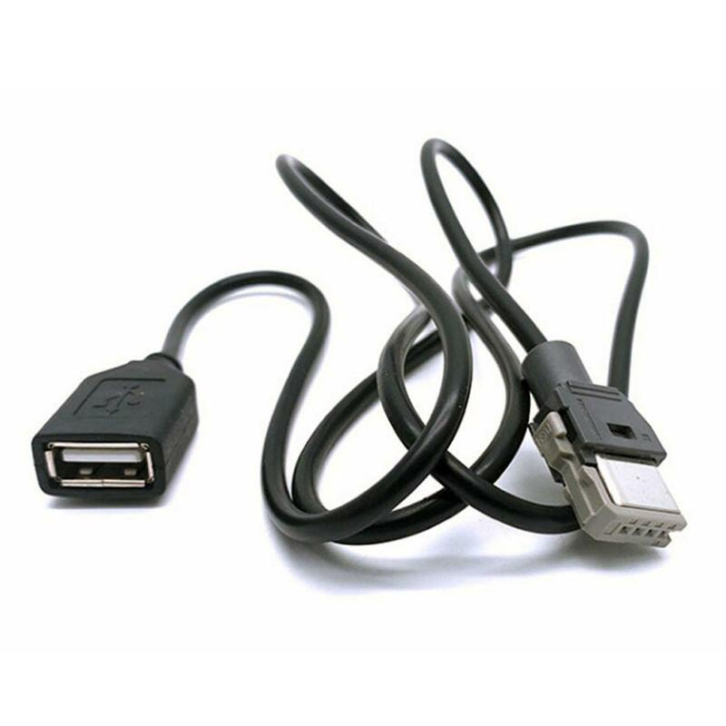 Samochód kabel USB zamienne części samochodowych zastępuje odtwarzacz CD USB żeńskie Port akcesoria samochodowe Stereo kabel USB dla Peugeot 307 408