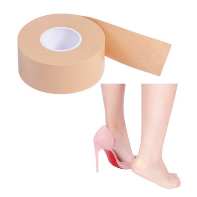 Pegatina de tacón impermeable para pies de 5M de longitud, cinta de espuma resistente al desgaste, parche para zapatos de tacón alto