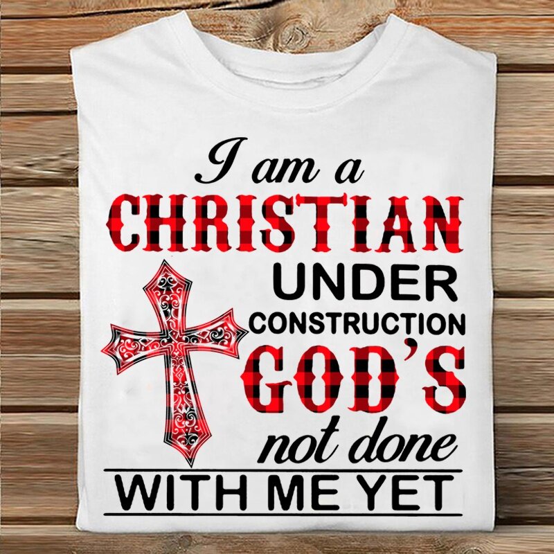 Футболки Бога дневного света христианские рубашки верные футболки подарки для христиан повседневные топы с коротким рукавом летние футбол...