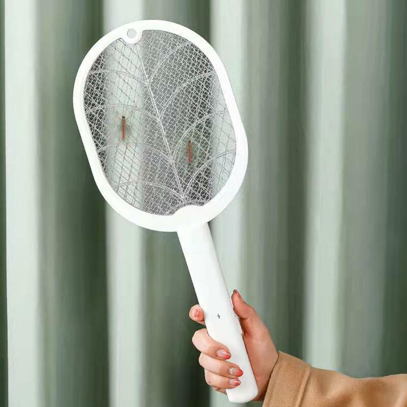 Raquette électrique anti-moustiques, Rechargeable par USB, pour tuer les insectes volants, piège, pour tuer les insectes pendant l'été, 3500V, O5D6