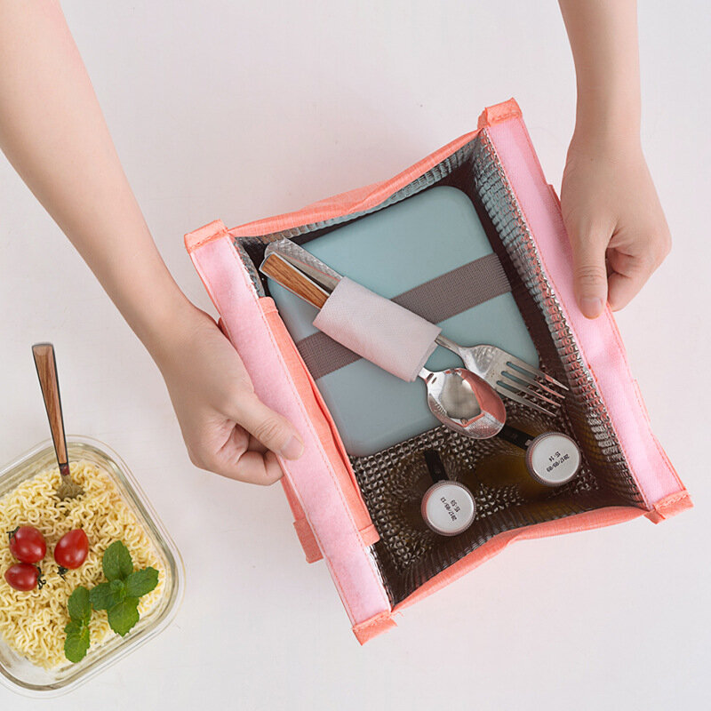 Vrouwen Thermische Lunchbox Tas Draagbare Kids School Verse Voedsel Mannen Cooler Bento Pouch Kantoor Picknick Portemonnee Accessoires