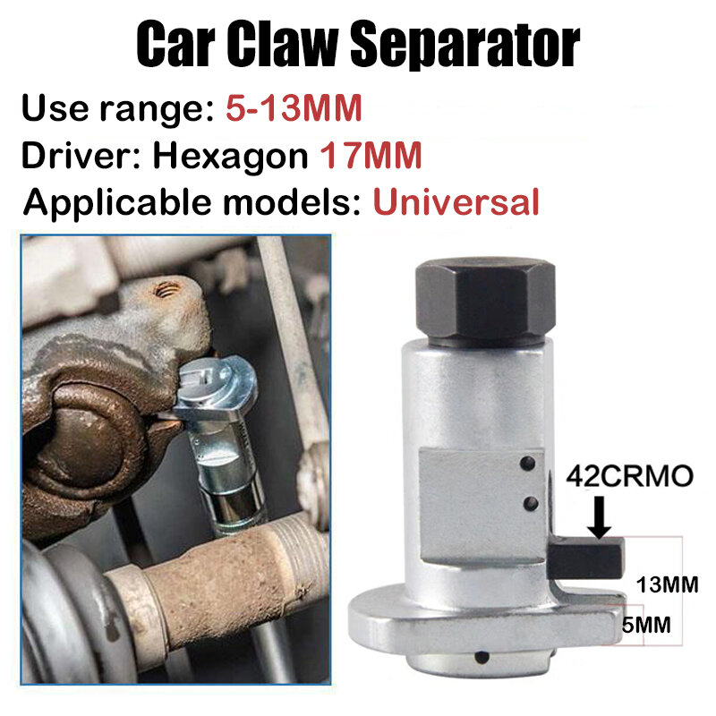 Car Hydraulic Shock Absorber Removal Tool Claw Strut Spreader Suspension Separator Manual Ball Joint Bushing Removal Tool Kit
