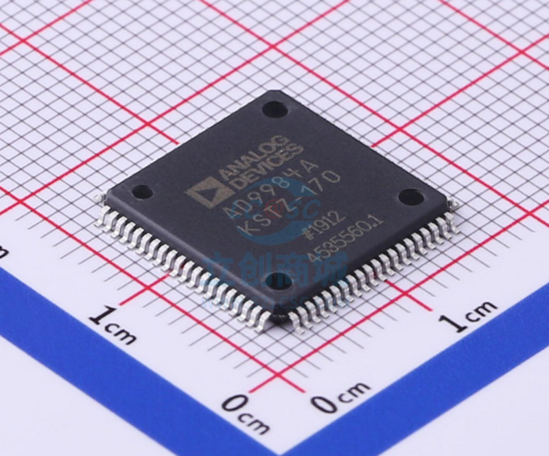 AD9984AKSTZ-170 pacote LQFP-80 novo original genuíno interface de vídeo ic chip