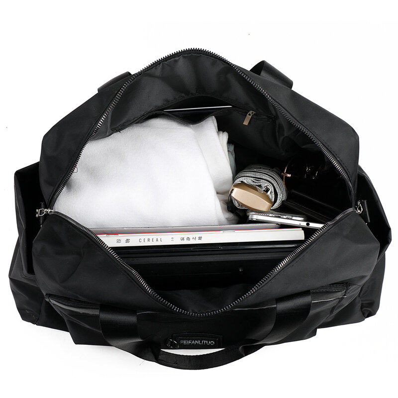 YILIAN-건식 및 습식 별도 여행 가방, 심플하고 실용적인 남녀 여행 더플 백 대용량 핸드백