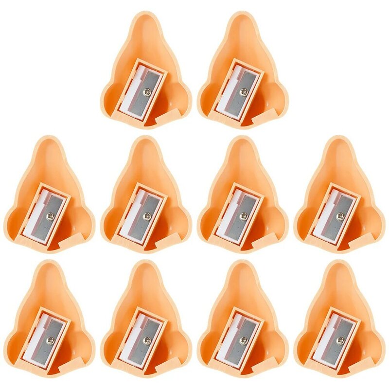 10pcs Creative Nose Double Holes Pencil Sharpeners School Gift Prize for Kids