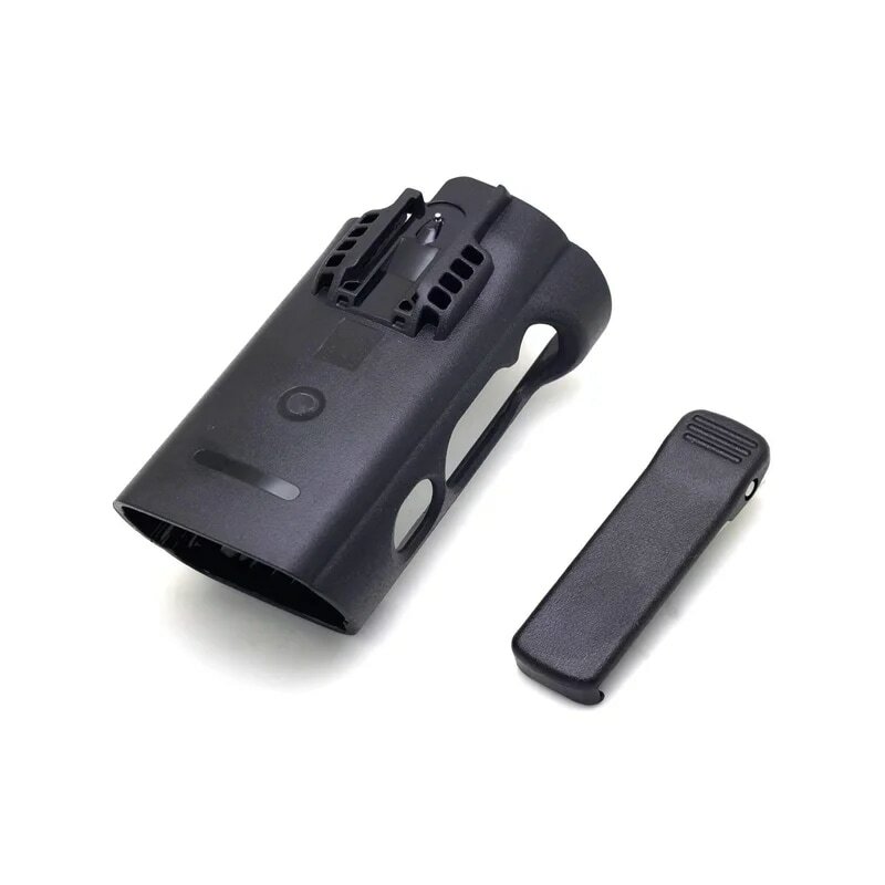 Pmln5880 durável caso suporte de embalagem da bateria volta coldre com clipe de cinto para motorola apx6000 apx8000 walkie talkie acessórios