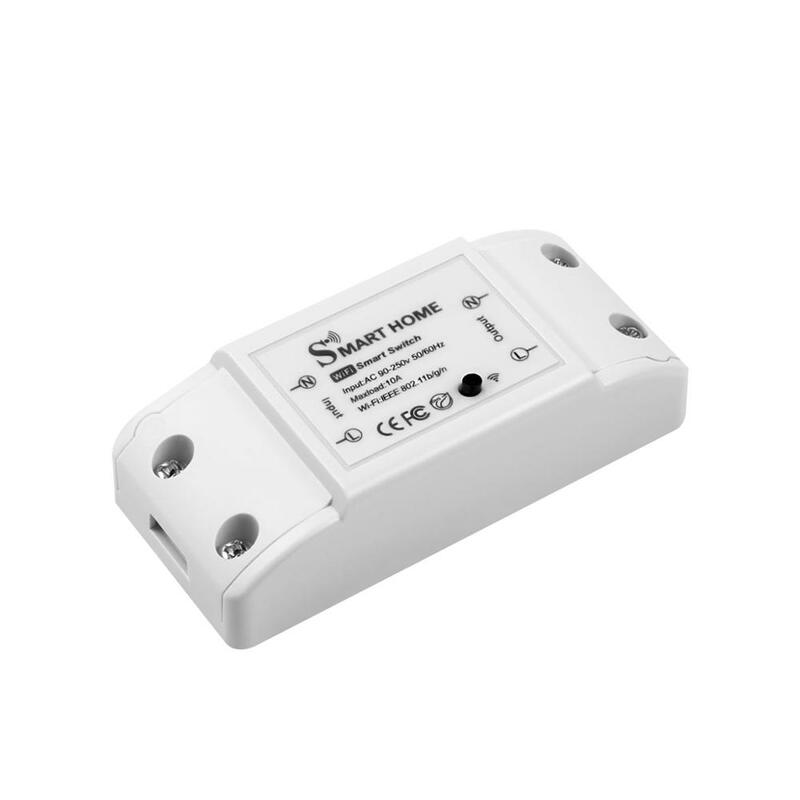 Homekit Smart Home WIFI Breaker DIY ไฟฟ้ารีเลย์ WIFI Switch โมดูลอัตโนมัติ90-250V AC(50/60Hz) 10A