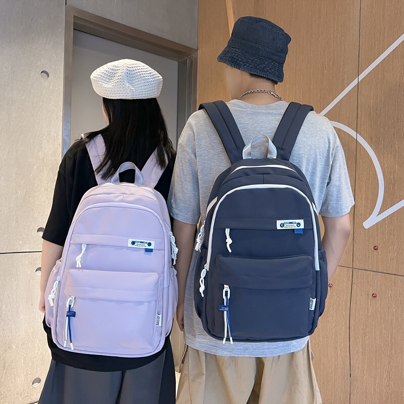 Брендовый рюкзак для ноутбука, женские дорожные сумки 2022, многофункциональный рюкзак, водонепроницаемые нейлоновые школьные рюкзаки для д...