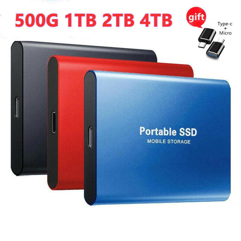 M.2 SSD Mobile Solid State Drive 12TB 1T Storage Device Hard Drive Computer Portable USB 3.0 Mobile Hard Drives Solid State Disk