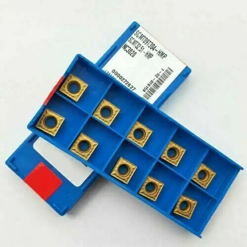 10pcs SCMT09T304-HMP NC3020 SCMT09T308-HMP NC3020 SCMT09T304 SCMT09T308 Carbide Inserts Turning Tools Cutter Blade