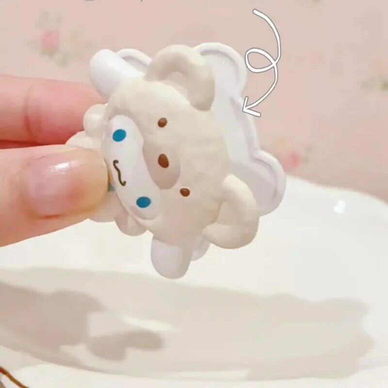 Sanrio Gashapon Капсульная игрушка милая Hello Kitty коричная Мелодия полако медведь модель платья зажим Настольный Декор детские подарки