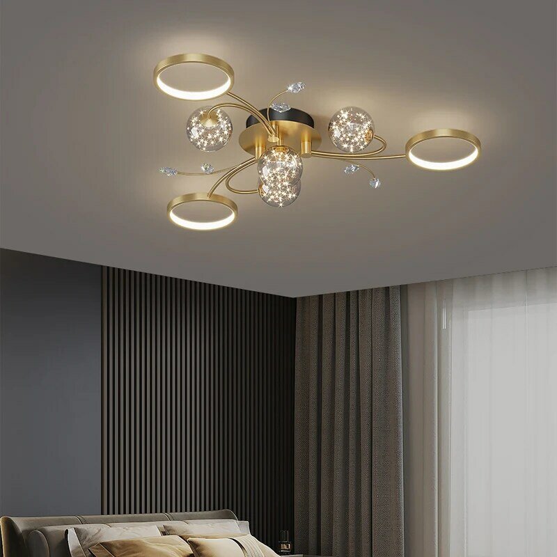 Plafonnier DEL luxe sommeil Salon Chambre Lampes Couloir Cuisine Luminaires 30 W