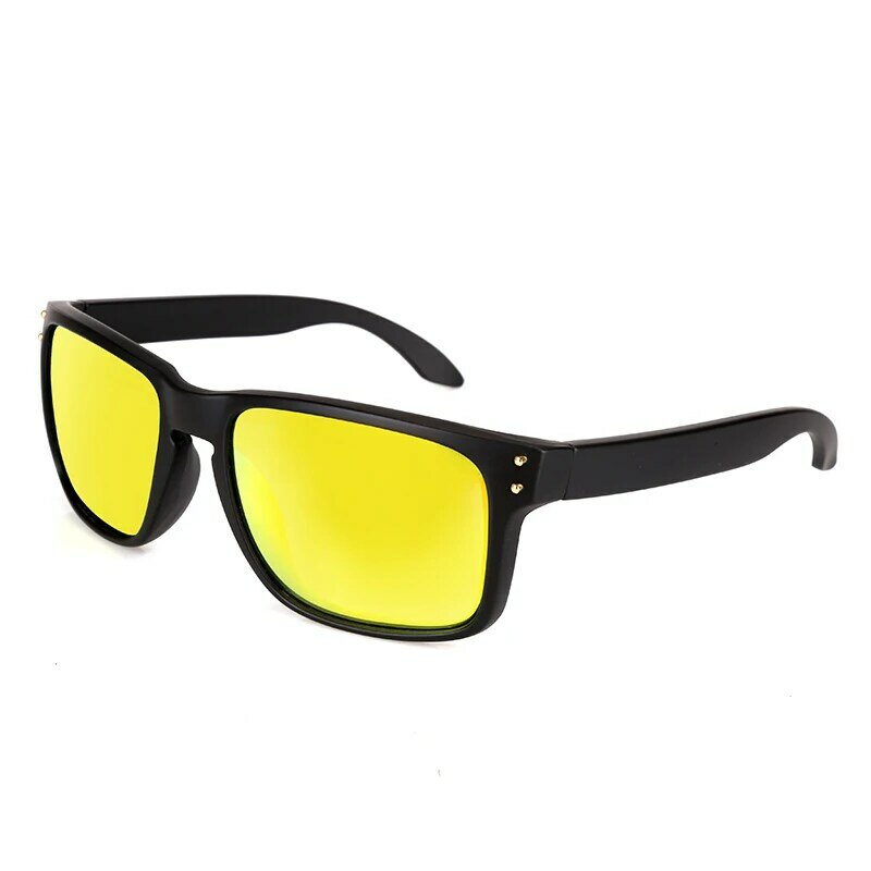 Солнцезащитные очки Мужские поляризационные, классические, с заклепками, для рыбалки, в ретро стиле
