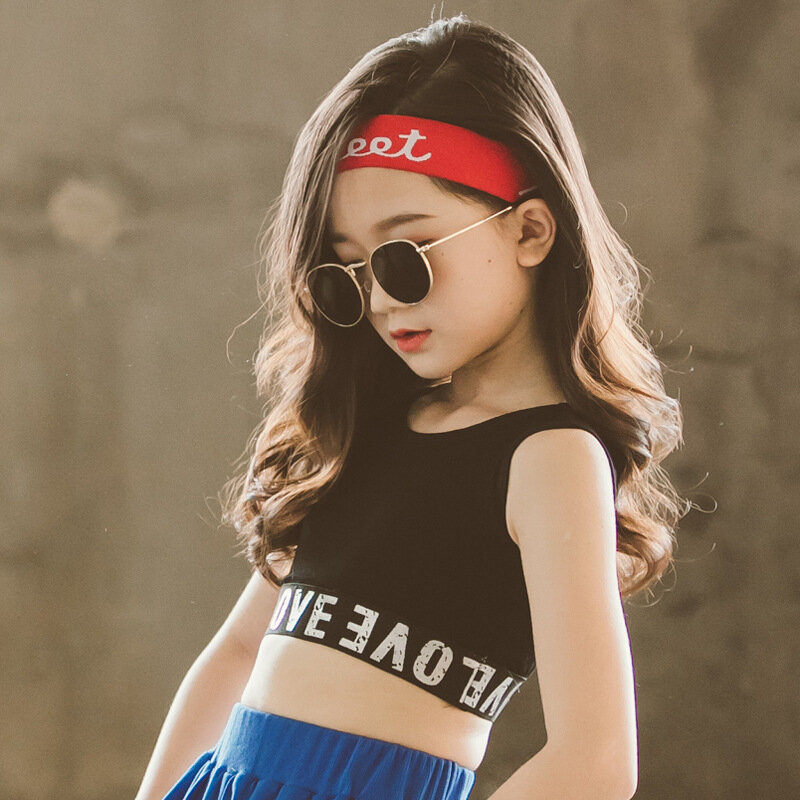 Summer Girls Tank Tops Kids Underwear Model Cotton Tank Top For Girls Teenager Girls Camisole Kids Singlets Undershirt