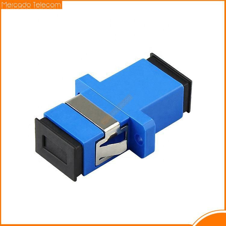 Adaptador de conector de fibra óptica SC / UPC SM, brida monomodo Simplex piezas, acoplador UPC, 50-400 SC-SC, Envío Gratis, venta al por mayor