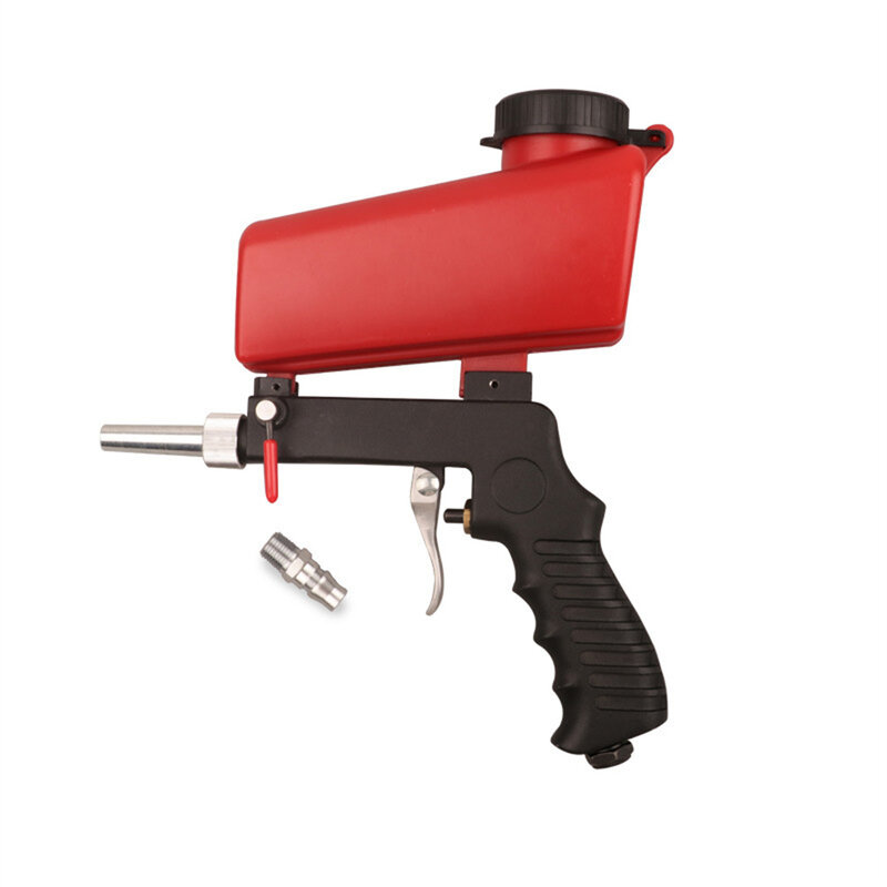 Pistolet de Sablage à Gravité de 600ml, Coque Indépendante Réglable avec Filtre, Outils de Grande Capacité