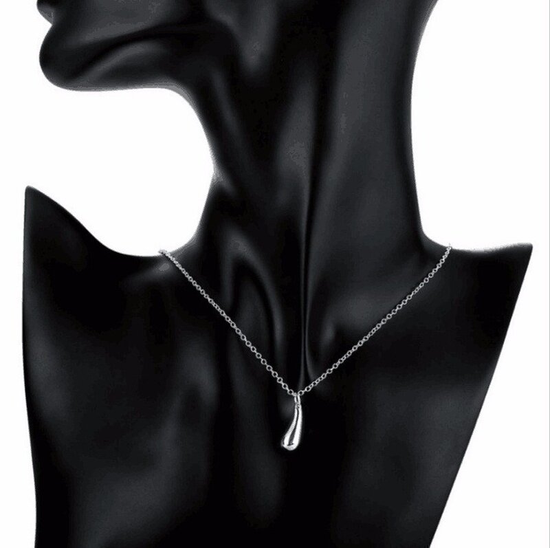 4 Teile/satz Heißer Verkauf Mode Frauen Teardrop Charm Halskette Ohrringe Öffnung Ring Armband Schmuck Sets Halskette Bisuteria Mujer