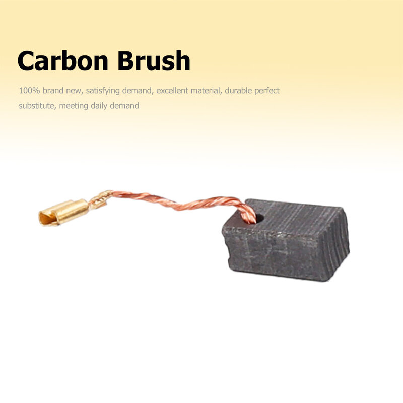 10 pçs conjunto de escova de carbono do motor peças reposição ângulo moedor de corte escova de carbono máquina de polimento ferramentas elétricas