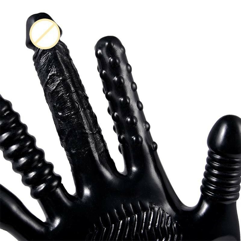Sex Gloves Masturbation Fingering Dildo Erotic Vagina Stimulator Self-comforting Breast Nipple Massage BDSM sexy Toys For Couple
