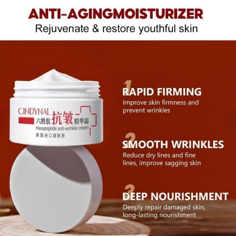 70G Retinol Gezichtscrème Oogcrème Lifting Anti Aging Rimpel Verwijderen Rimpels Vochtinbrengende Huidverzorging