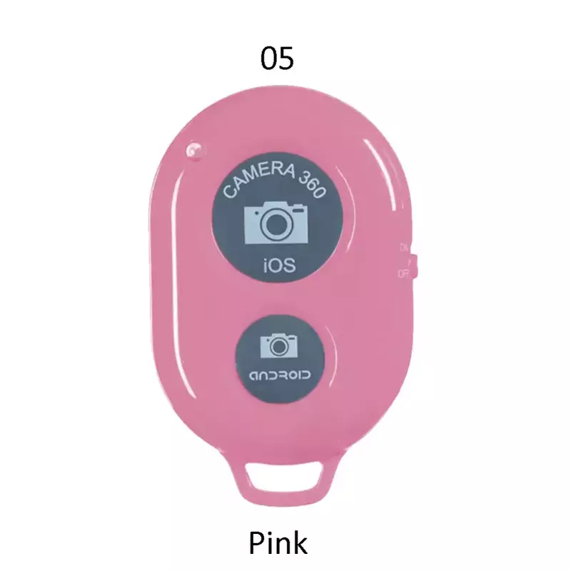 Bluetooth-compatible Remote Control Button Wireless Controller Self-Timer Camera Stick Shutter Release Monopod Selfie for ios