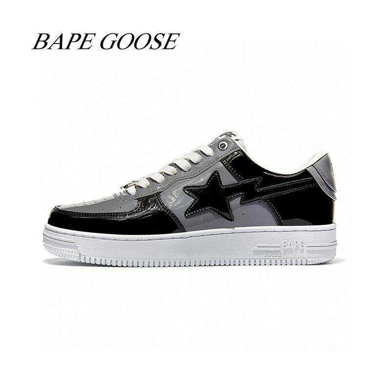 Модная мужская обувь Bape Goose, женская обувь для бега, мужские кроссовки, женская уличная спортивная обувь унисекс 01