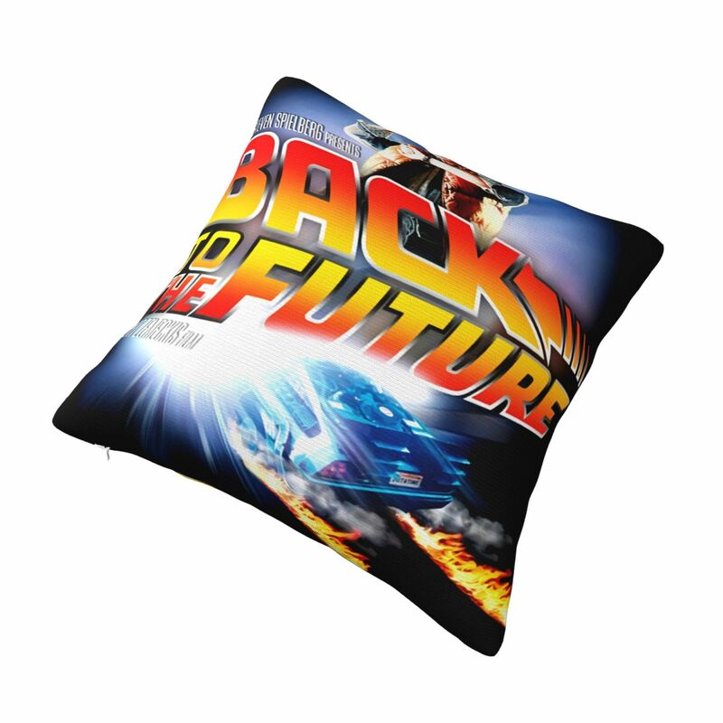 Back To The Future Ed-funda de almohada con cremallera, funda de almohada decorativa con diseño de Anime, Diy