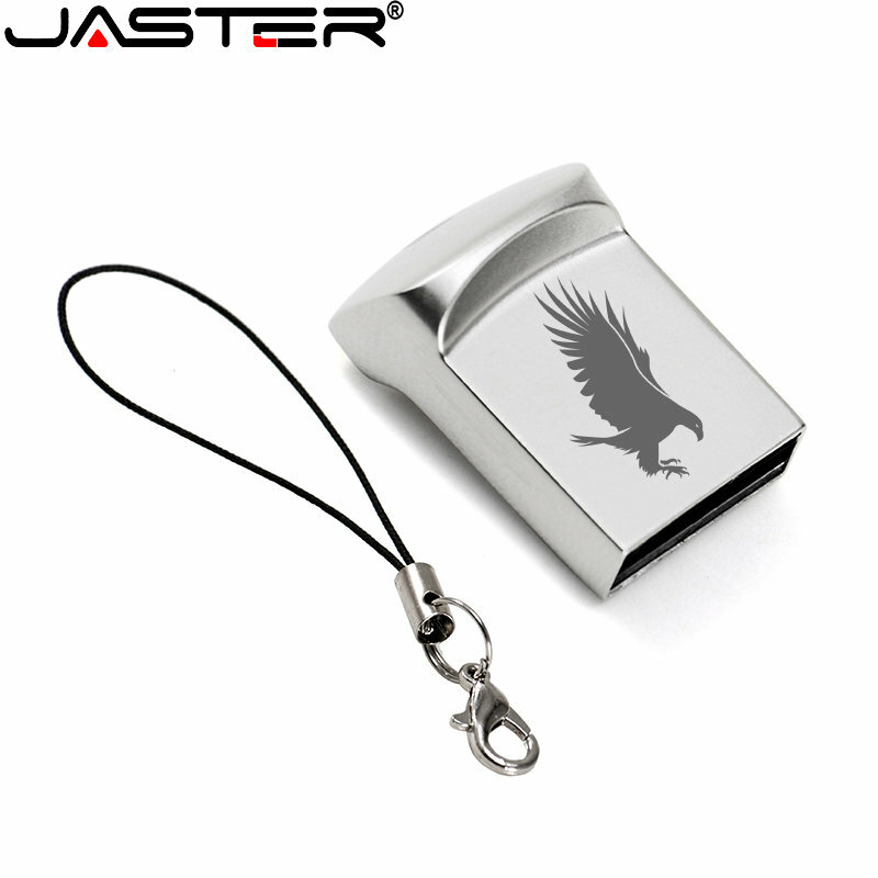 JASTER Super Mini USB-Sticks 64GB High Speed Memory Stick 32GB Kreative Business Geschenk Stift Stick 16GB Freies Kette Stick