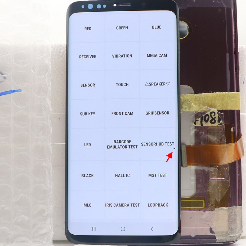 100% Оригинальный AMOLED S9 ЖК-дисплей для SAMSUNG Galaxy S9 G960 G960F дисплей SM-G960F/D ЖК сенсорный экран дигитайзер Замена с точками