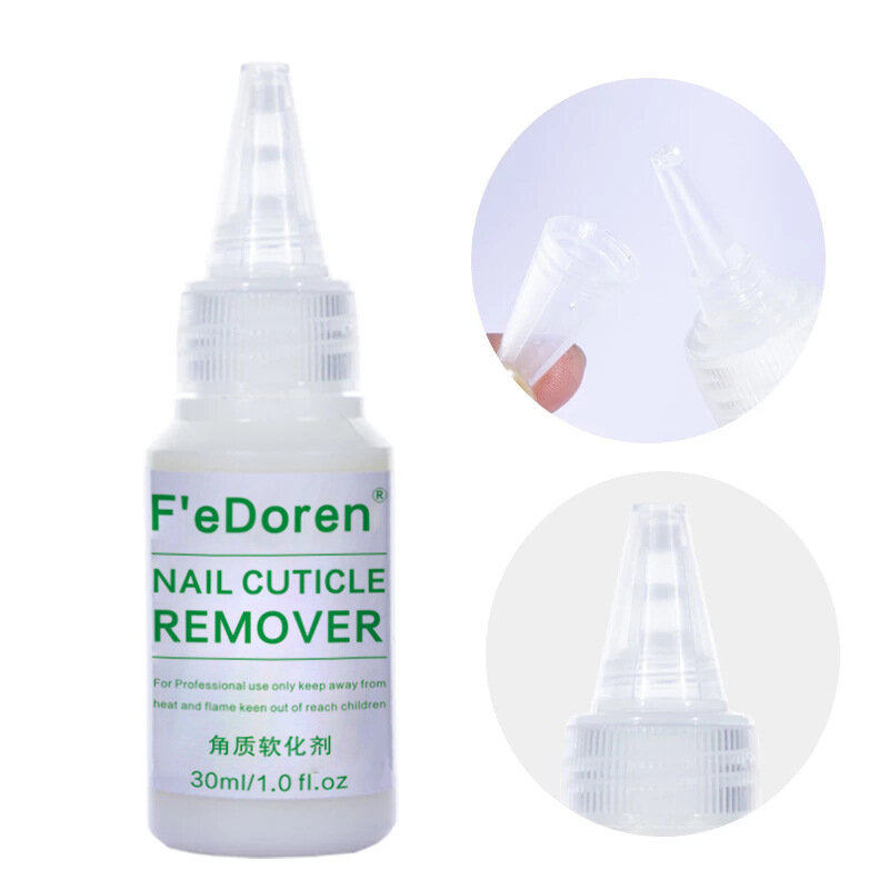 30ml Nail Cuticle Remover ammorbidente liquido esfoliante trattamento olio per cuticole Manicure ammorbidire la pelle morta tutto per Manicure cura delle unghie