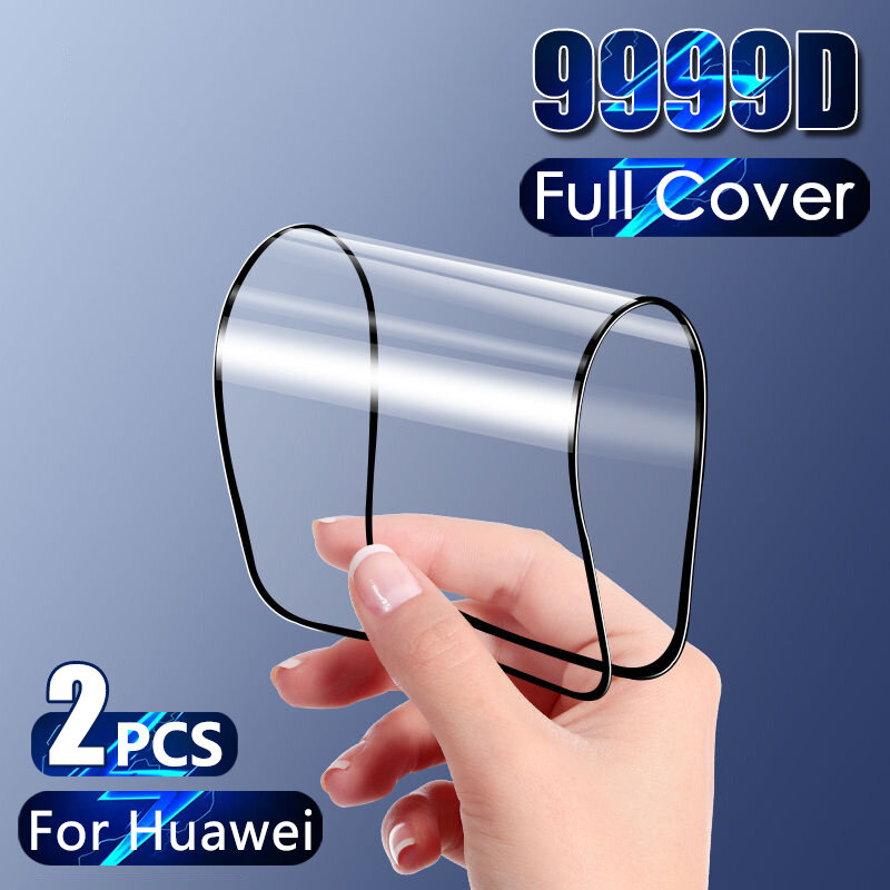 Película protectora de pantalla de cerámica para Huawei P30 P20 P40 P50 Lite Pro, puede doblarse, protectora para Honor 8A 8X 9 9A 9X 10 10i 20 20S 30