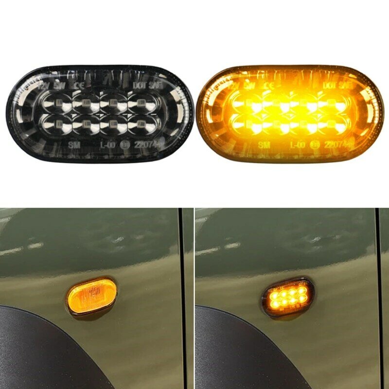 سيارة LED بدوره أضواء الإشارة مصابيح علامات جانبية لسوزوكي جيمي JB64 JB74 JB64W سييرا JB74W JB23W 2018-2020