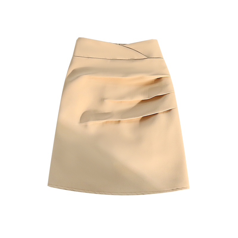 Wisher&Tong Black Mini Skirts High Waist A-line Fashion Sexy 2022 Spring Summer Design Package Hip Short Skirt Black Jupe Femme