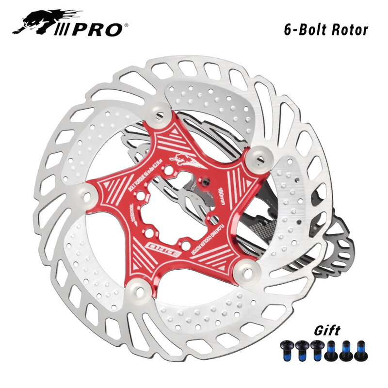 Mountain Bike MTB DH 6inch 160/180/203mm cooling Disc Heat dissipation Brake Rotor Down hill Floating bicycle Brake rotor IIIPRO