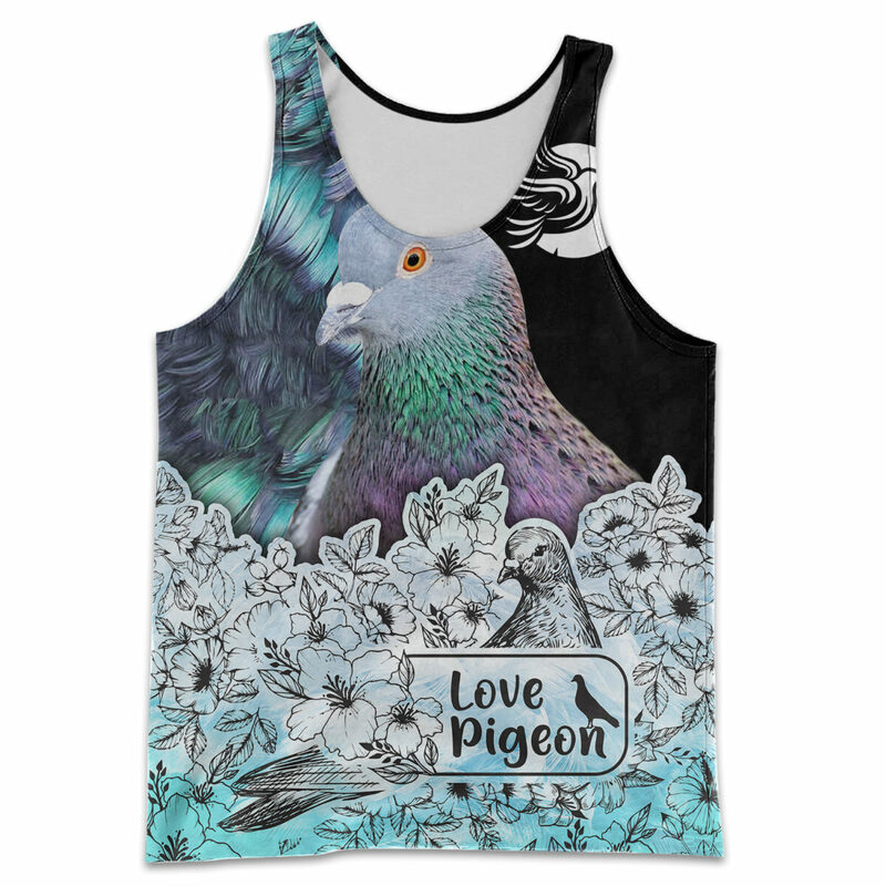 CLOOCL Men Tank Tops Cartoon Animal Pigeon 3D Printed Vest Summer Fashion Style Fitness Sleeveless Pullover Tops & Tees
