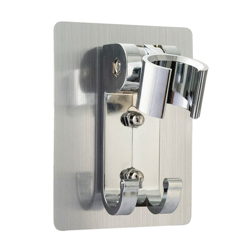 Soporte Universal para cabezal de ducha, adhesivo fuerte de aluminio montado en Gel de pared, ajustable, accesorios de baño
