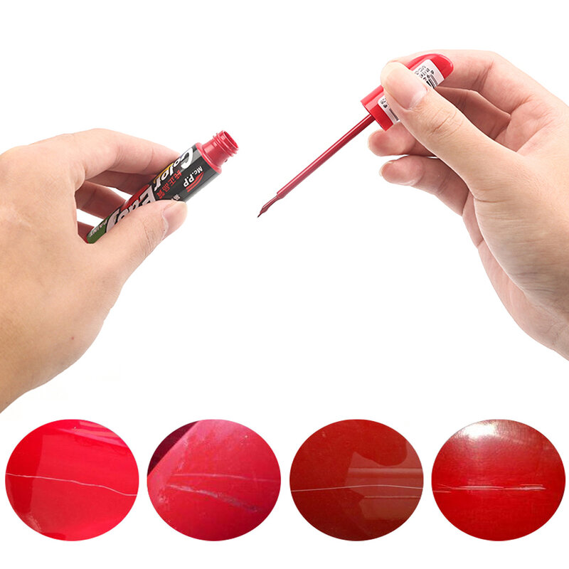 Universal ปากกาลบรอยขีดข่วน Scratch Repair สีสันปากกาทาสีปากกากันน้ำบำรุงรักษาซ่อม Paint Care อุปกรณ์เสริมรถยนต์